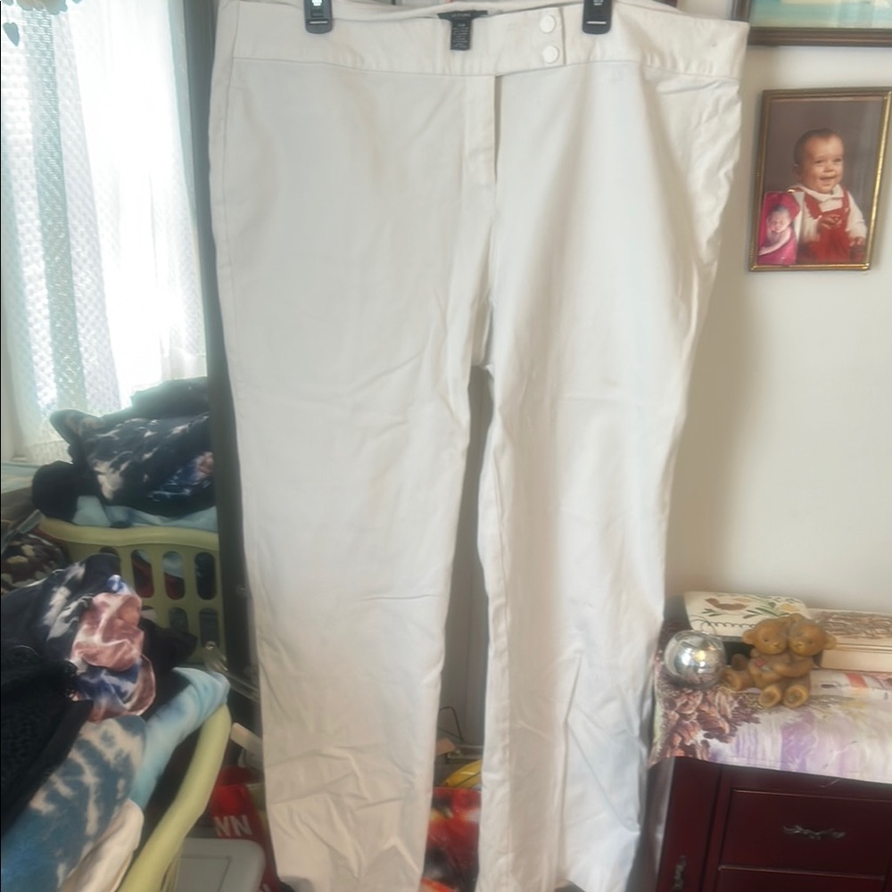 Alfani Women's Straight Leg Pants - Cream